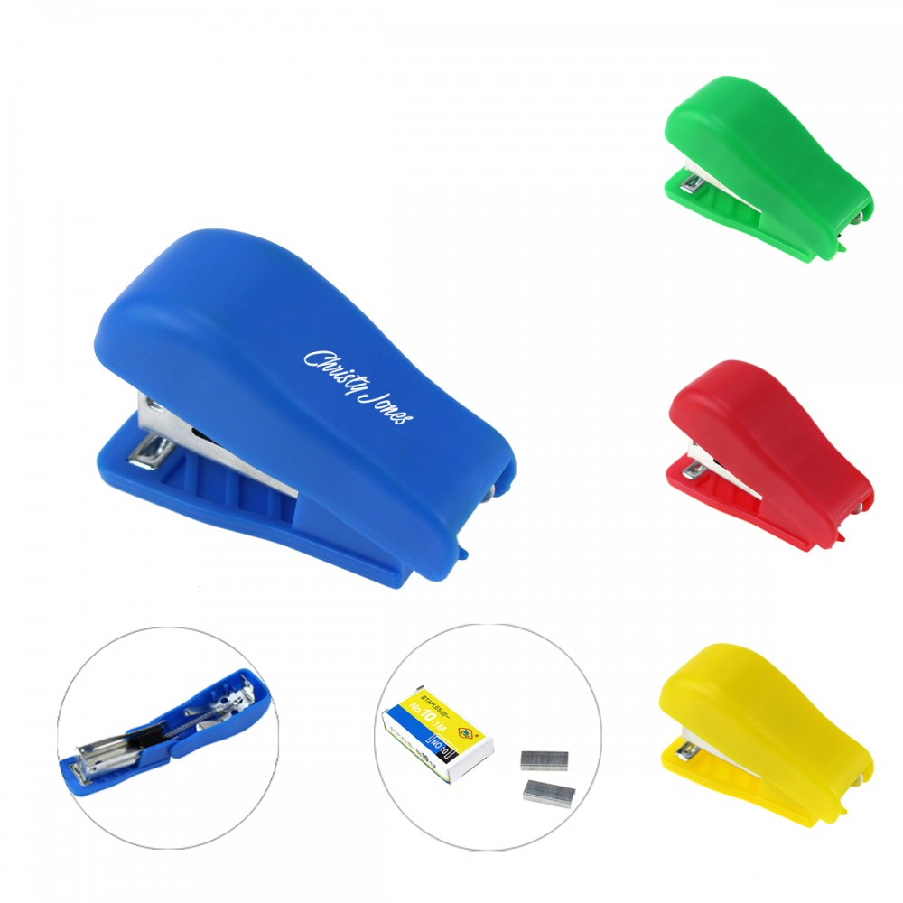 Promotional Candy-color Mini Staplers (Economy Shipping)