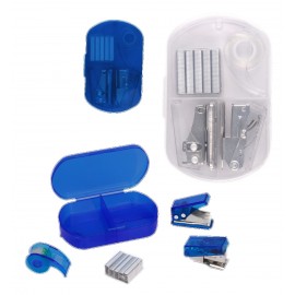 Hole Punch, Stapler & Tape Case Set with Logo  Hole Punch, Stapler & Tape Case Set with Logo