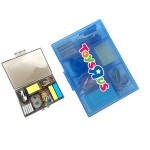 Back to School /Office Kit with Stapler, Staples, Sticky Notes, Rubber Bands, Paper Clips, and Tape with Logo