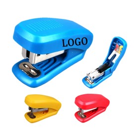 Portable Mini Plastic Stapler with Logo  Portable Mini Plastic Stapler with Logo