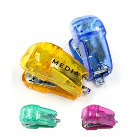 Transparent Multi-Colour Stapler (Economy Shipping) with Logo