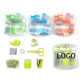 Promotional Portable 8Pcs Stationery Kit For Office  Promotional Portable 8Pcs Stationery Kit For Office