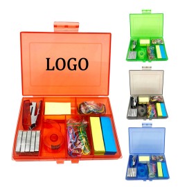 7Pcs Office Use Mini Stationery Kit with Logo