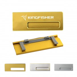 Custom Name Badges with Pin Backing with Logo