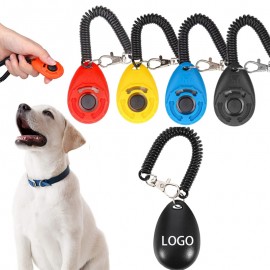 Personalized Wrist Lanyard Pet Training Clicker with wrist strap