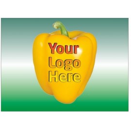 Personalized Yellow Bell Pepper Rectangle Photo Badge/Button w/ Bar Pin (2.5"x3.5")  Personalized Yellow Bell Pepper Rectangle Photo Badge/Button w/ Bar Pin (2.5"x3.5")