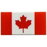 Custom Imprinted Canadian Flag Lapel Pin