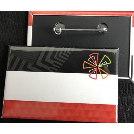 Custom Rectangle Button (2 3/4"x1 3/4") Custom Rectangle Button (2 3/4"x1 3/4")