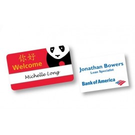 Personalized 1.75" x 2.75" Oval Buttons