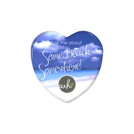 2 1/4" Heart Full Color with Logo  2 1/4" Heart Full Color with Logo