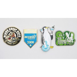 Promotional 1/2" Custom Hard Enamel Cloisonne Pin  Promotional 1/2" Custom Hard Enamel Cloisonne Pin