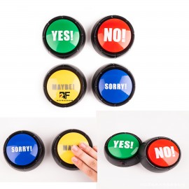 Custom Imprinted YES or NO Button sounder Custom Imprinted YES or NO Button sounder