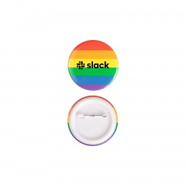 Pride Button with Logo