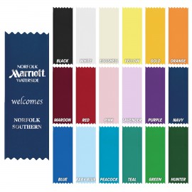 2"x6" Premium Grade Custom Ribbon with Logo