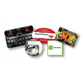 11" - 11.9" Sq. In. Chipboard Button with Logo  11" - 11.9" Sq. In. Chipboard Button with Logo