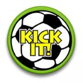 Logo Branded 2 1/4" Diameter Custom Printed Button - Lanyard