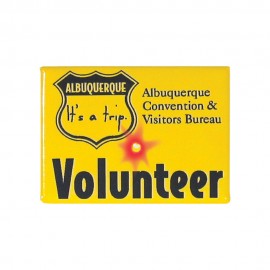 Logo Branded 1.5"X2" Full Color Flashing Blinking Button  Logo Branded 1.5"X2" Full Color Flashing Blinking Button