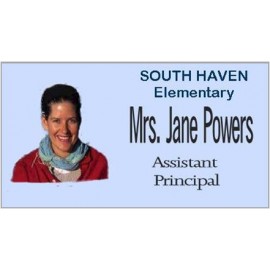 Personalized 2 1/8"x3 1/8