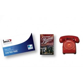 2" x 3" Rectangle Button Magnet with Logo