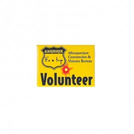 1 1/2" x 2" Rectangle Blinkie with Logo