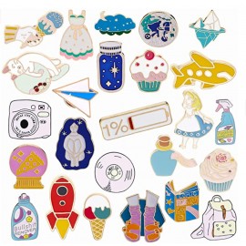 Custom Imprinted 3/4''Economy Die Struck Soft Enamel Lapel Pin