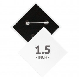 Custom 1.5 X 1.5 Inch Diamond Custom Buttons