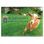 Personalized Digitally Printed Rectangle Celluloid Button w/ Safety Pin Back (2"x3")