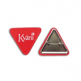 Triangle Button Badges with Logo  Triangle Button Badges with Logo