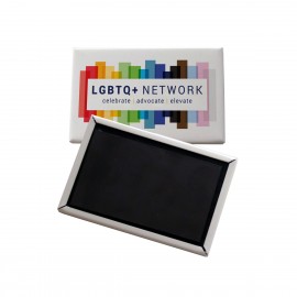 Logo Branded Rectangle Button Magnet (2x3")  Logo Branded Rectangle Button Magnet (2x3")