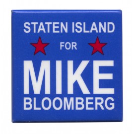 Square/Diamond Celluloid Button w/ Square Corners (1 1/2") with Logo  Square/Diamond Celluloid Button w/ Square Corners (1 1/2") with Logo