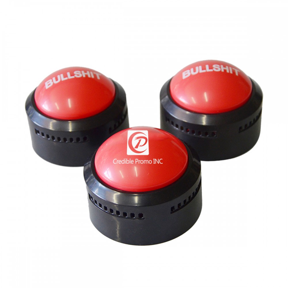 Dia 75mm Light Sound Button Music Box Squeeze Box Beat Box with Logo