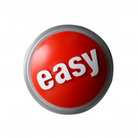 Easy Button with Logo  Easy Button with Logo