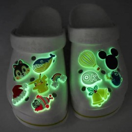 Custom Glow Shoe Charms (3D) Ships from Ca. Rush available with Logo  Custom Glow Shoe Charms (3D) Ships from Ca. Rush available with Logo