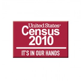 2"x3" Rectangular Button with Logo  2"x3" Rectangular Button with Logo