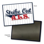 Logo Branded Rectangle Button - 2.5" x 3.5" - Magnet Backing