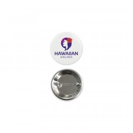 1 1/2" Round Button with Logo