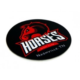 Logo Branded Round Button w/Self Adhesive Pin