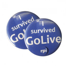 Custom Round Shape Pin Back Buttons (1.5")  Custom Round Shape Pin Back Buttons (1.5")