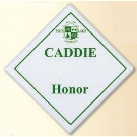 Personalized 2" Diamond Shape Custom Celluloid Button (Full-Color)