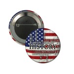 History Button (2-1/4") Custom Imprinted