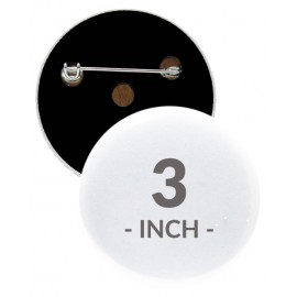 3 Inch Round Custom Buttons with Logo  3 Inch Round Custom Buttons with Logo