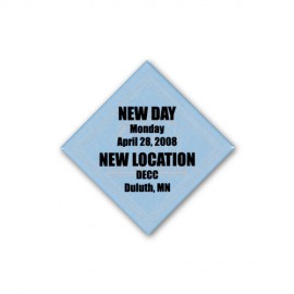 Custom Diamond Button w/ Safety Pin Back (1 1/2")  Custom Diamond Button w/ Safety Pin Back (1 1/2")