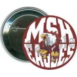 Personalized School - MSH Eagles - 2 1/4 Inch Round Button