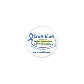 1 3/4" Round 1-Piece Button with Logo  1 3/4" Round 1-Piece Button with Logo