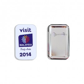 Custom Rectangle Lapel Pins