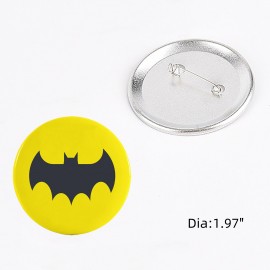 Promotional 2" Round Button 2-Piece W/ Pin  Promotional 2" Round Button 2-Piece W/ Pin