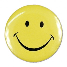 Custom 1" Stock Celluloid "Smiley Face" Button