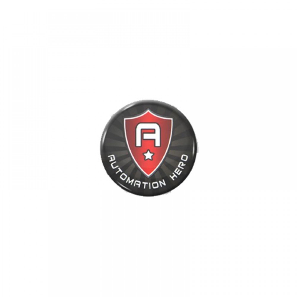 1 1/2" Round 2-Piece Button with Logo