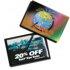 Customized Rectangle Celluloid Button (2"x3")