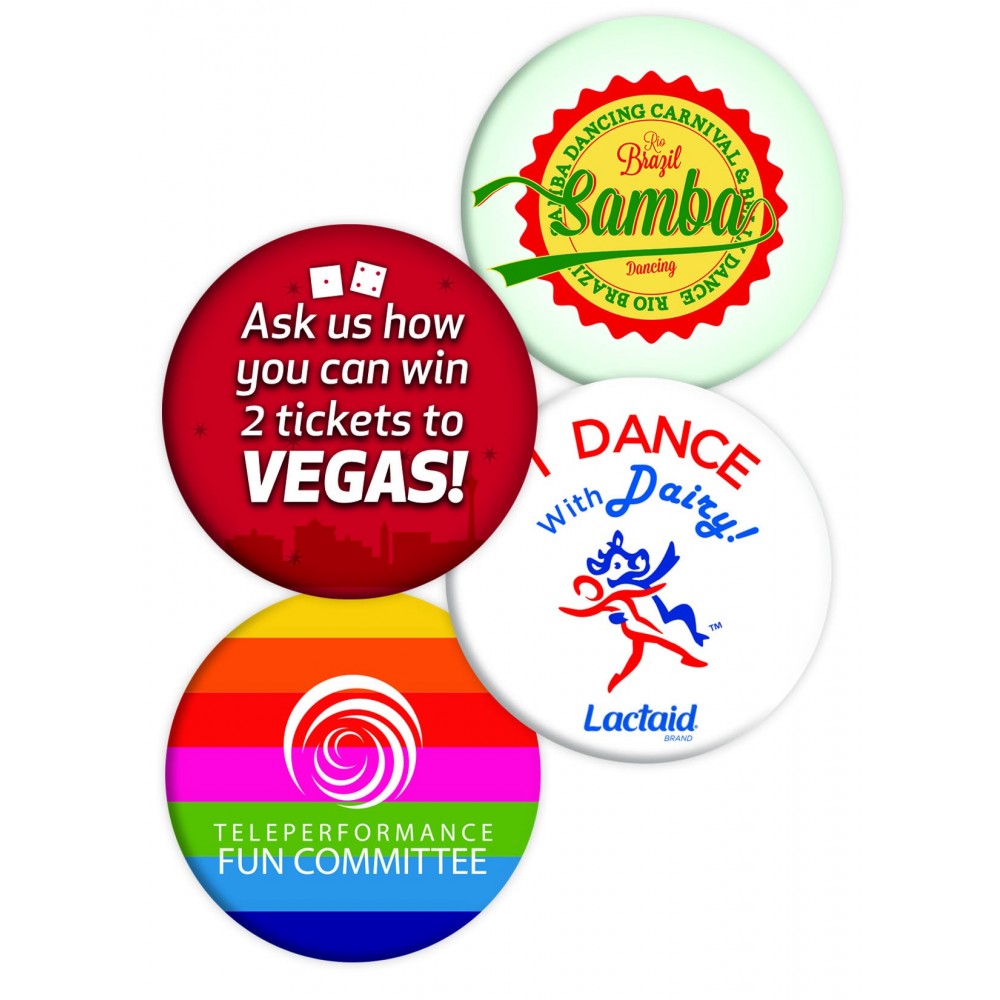 Logo Branded Wearable Sound Button with Custom Programmed Message
